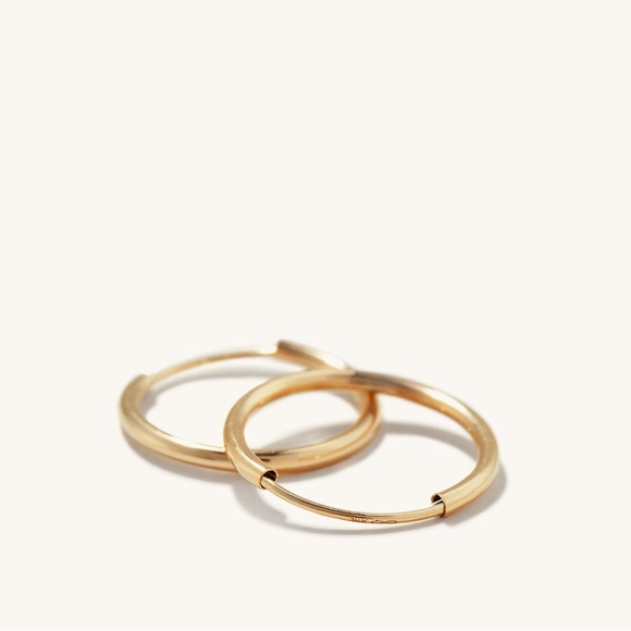 Mejuri Jewelry - Mejuri Small Gold Hoops
